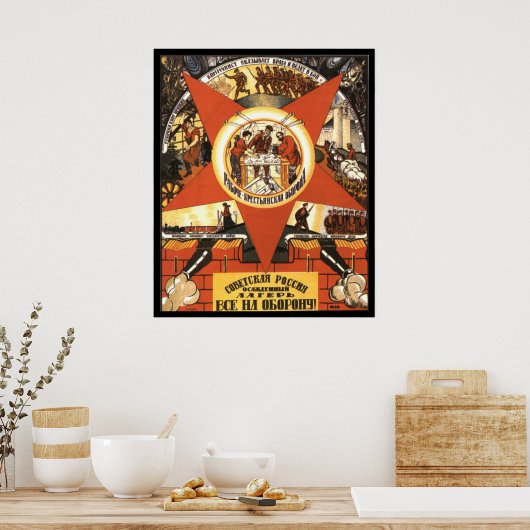 Soviet Poster (Keuken)