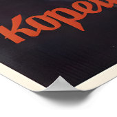 Soviet support poster The Korean people will not (Hoek)