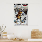Soviet Unie Reisposter Grote Jacht in Poster (Keuken)