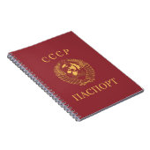 Soviet Union passport Notitieboek (Rechterzijde)