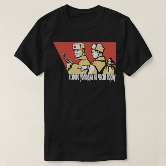 SOVIETSOLDATEN T-SHIRT (Design voorkant)