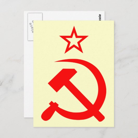 Sovjet 2 briefkaart (Voorkant / Achterkant)