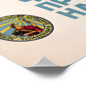 Sovjet Alfabetiseringsdruk Sovjet Propaganda Boeke Poster (Hoek)