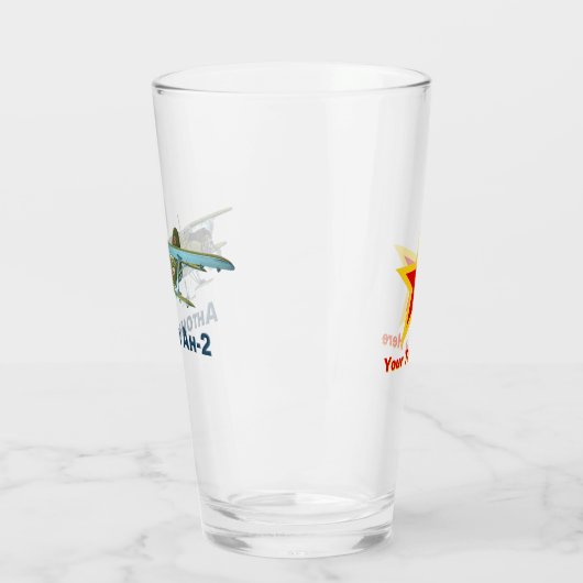 Sovjet Antonov An-2 Biplane Glas (Links)