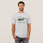 Sovjet Antonov An-2 Biplane T-shirt (Voorkant volledig)