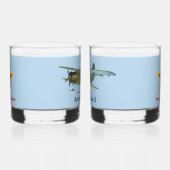 Sovjet Antonov An-2 Biplane Whisky Glas (Rechts)