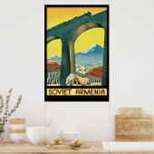 Sovjet-Armenië Poster (Keuken)