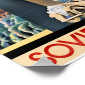 Sovjet - Armenië - Poster voor reizen teruggezet (Hoek)