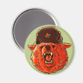 Sovjet-Beer Magneet (Voorkant / Achterkant)