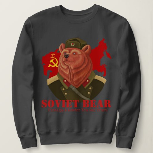Sovjet-Beer Sweatshirt (Design voorkant)