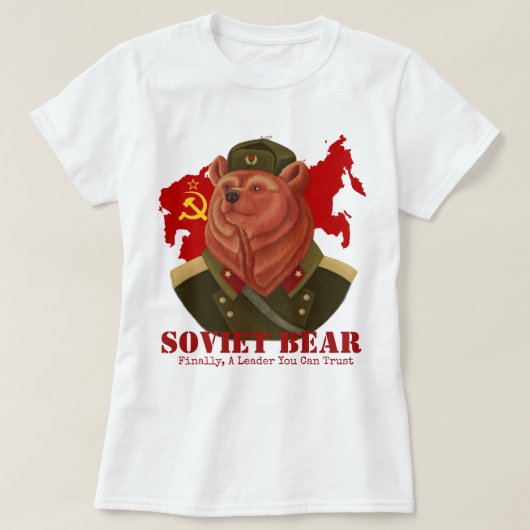 Sovjet-Beer T-shirt (Design voorkant)