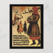 Sovjet Briefkaart (Voorkant)
