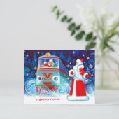 Sovjet-Briefkaart Briefkaart (Staand voorkant)