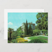 Sovjet-briefkaart Livadia Palace en Park Briefkaart (Voorkant / Achterkant)