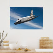 Sovjet Buran: Atmosferische vlucht Poster (Keuken)