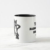 Sovjet-Cartoon eenmaal op een hond-Mok Mok (Midden)