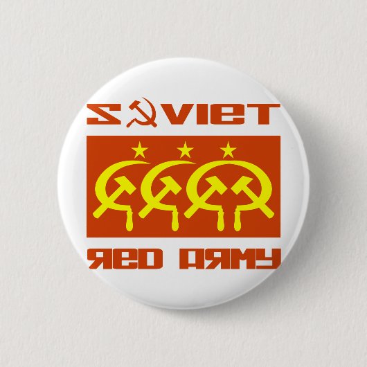 Sovjet-CCCP Rode Leger Ronde Button 5,7 Cm (Voorkant)