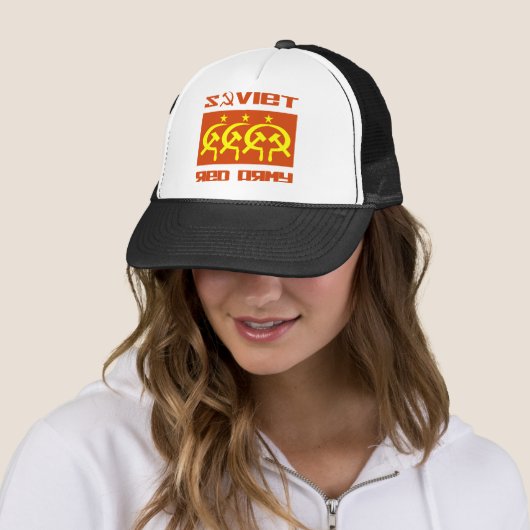 Sovjet-CCCP Rode Leger Trucker Pet (In situ)