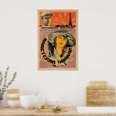 Sovjet-film poster Lightning Master (1925, Sovjet (Keuken)