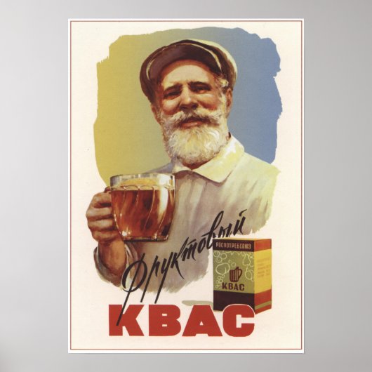 Sovjet-Kvass Poster (Voorkant)