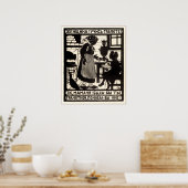 Sovjet Leer Poster lezen (Keuken)