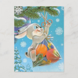  Sovjet Nieuwjaar/Kerstmis Briefkaart