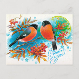  Sovjet Nieuwjaar/Kerstmis Briefkaart