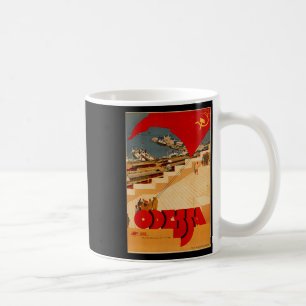 Sovjet Oekraïne Odessa CCCP USSR Vintage Poster Koffiemok