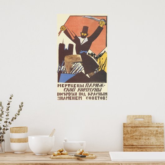 Sovjet Poster (Keuken)