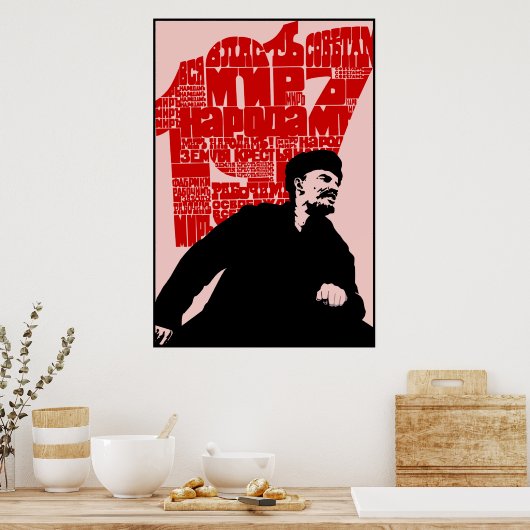Sovjet Poster (Keuken)