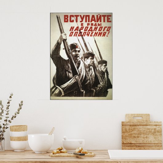 Sovjet Poster (Keuken)