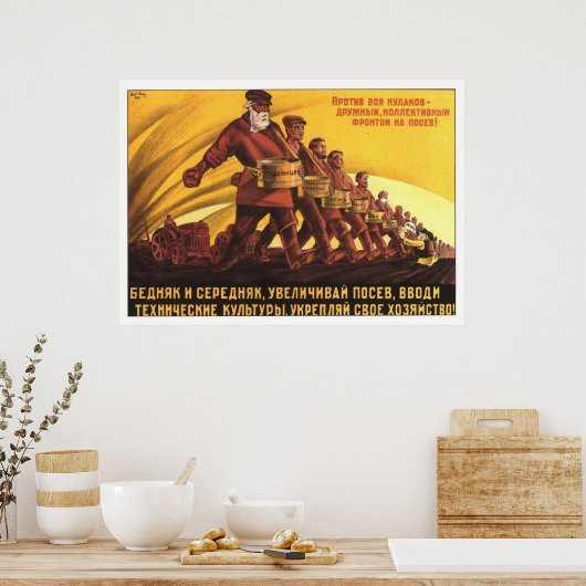 Sovjet Poster (Keuken)