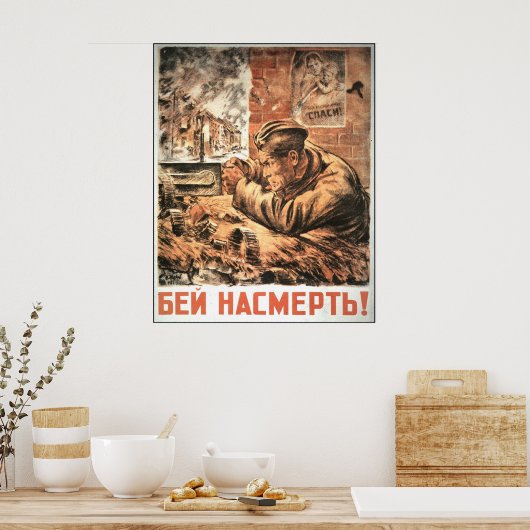 Sovjet Poster (Keuken)