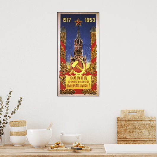 Sovjet Poster (Keuken)