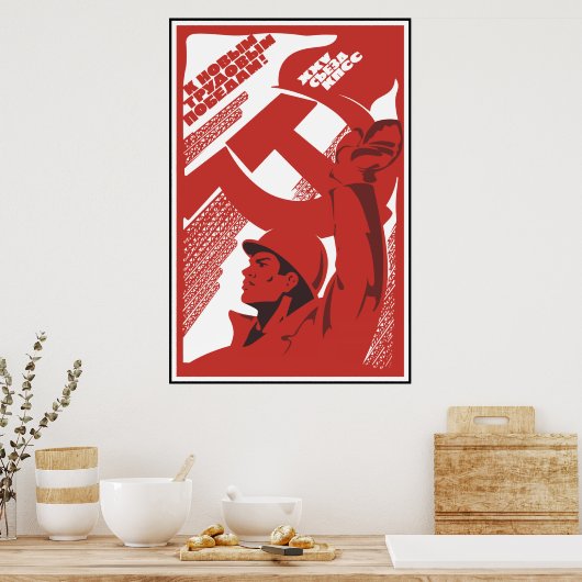 Sovjet Poster (Keuken)