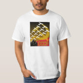 Sovjet-Poster van Propaganda T-shirt (Voorkant)