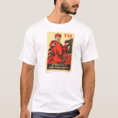 Sovjet-Poster van Propaganda T-shirt (Voorkant)
