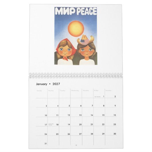 Sovjet-posters Kalender (Jan 2027)