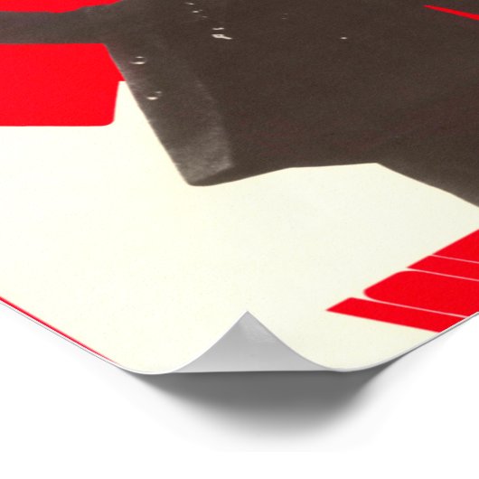 Sovjet Propaganda Lenin  Poster (Hoek)