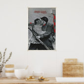 Sovjet Propaganda Poster Onze strijdkrachten zijn (Keuken)
