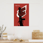 Sovjet Propaganda Poster -Overwinning op Duitsland (Keuken)