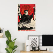 Sovjet Propaganda Poster Slag om Moskou Overwinnin (Thuiskantoor)