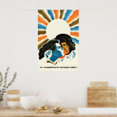 Sovjet Propaganda Poster Voor de solidariteit van  (Keuken)