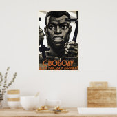 Sovjet Propagandaposter Vrijheid aan het volk van Poster (Keuken)