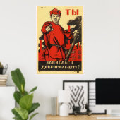 Sovjet-Rode Leger 1920 Poster (Thuiskantoor)