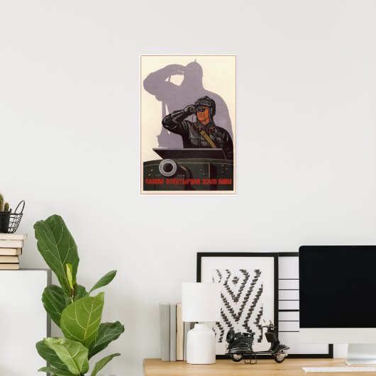 Sovjet-Rode Leger 1941 Poster (Thuiskantoor)