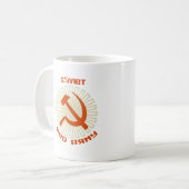 Sovjet-Rode Leger Hammer & Sickle 2 Koffiemok (Voorkant links)