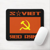 Sovjet-Rode Leger Hammer & Sickle Muismat (Met muis)