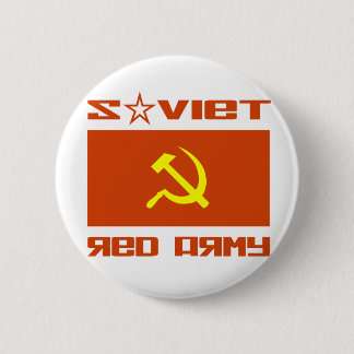 Sovjet-Rode Leger Hammer & Sickle Ronde Button 5,7 Cm