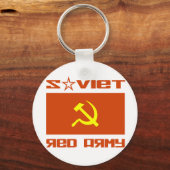 Sovjet-Rode Leger Hammer & Sickle Sleutelhanger (Voorkant)